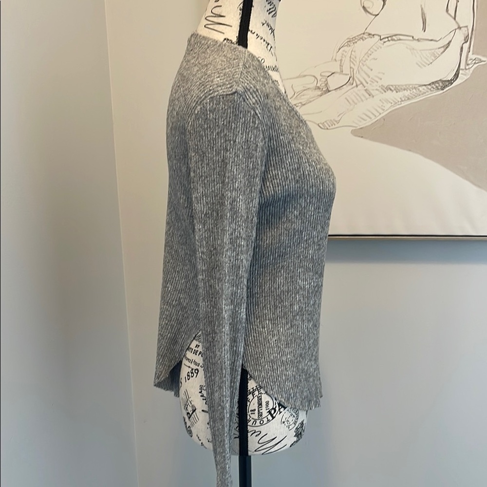 Antistar Gray Ribbed Top -Size Extra Small - Picture 7 of 11